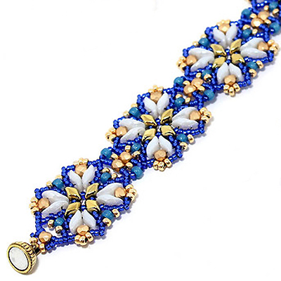 GBWAV TENERIFE Tenerife Waves Bracelet & Earrings Pattern